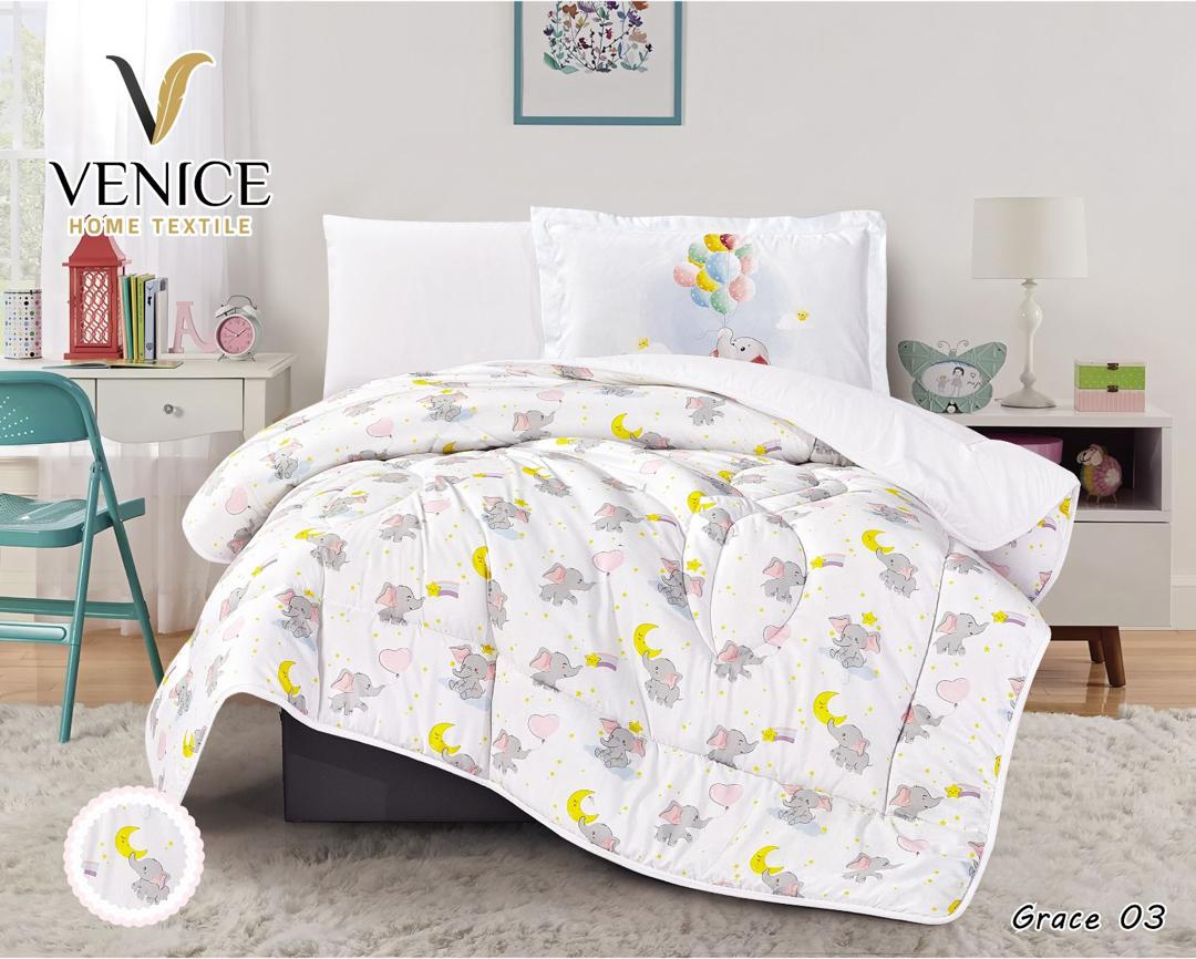 Single Bed Kid's Duvet set 4 - Piece