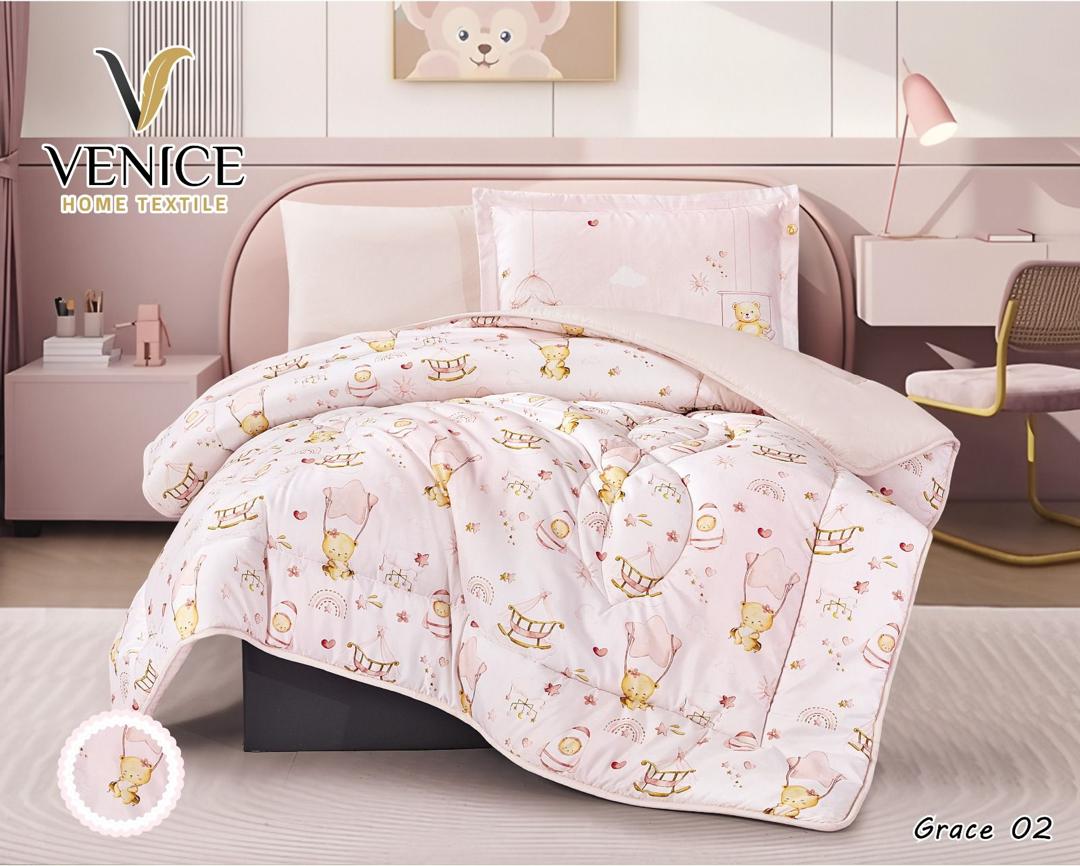 Single Bed Kid's Duvet set 4 - Piece