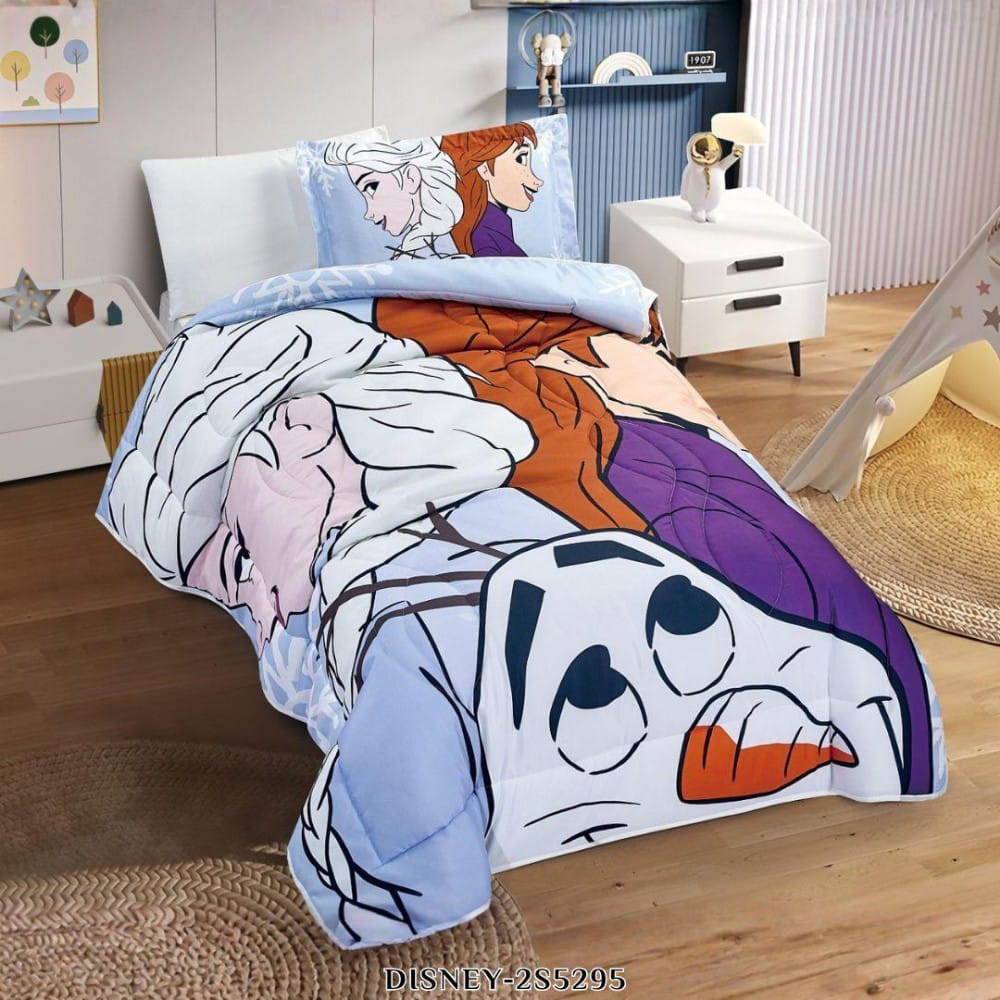 Disney Single Bed Kid's Duvet set 4 - Piece