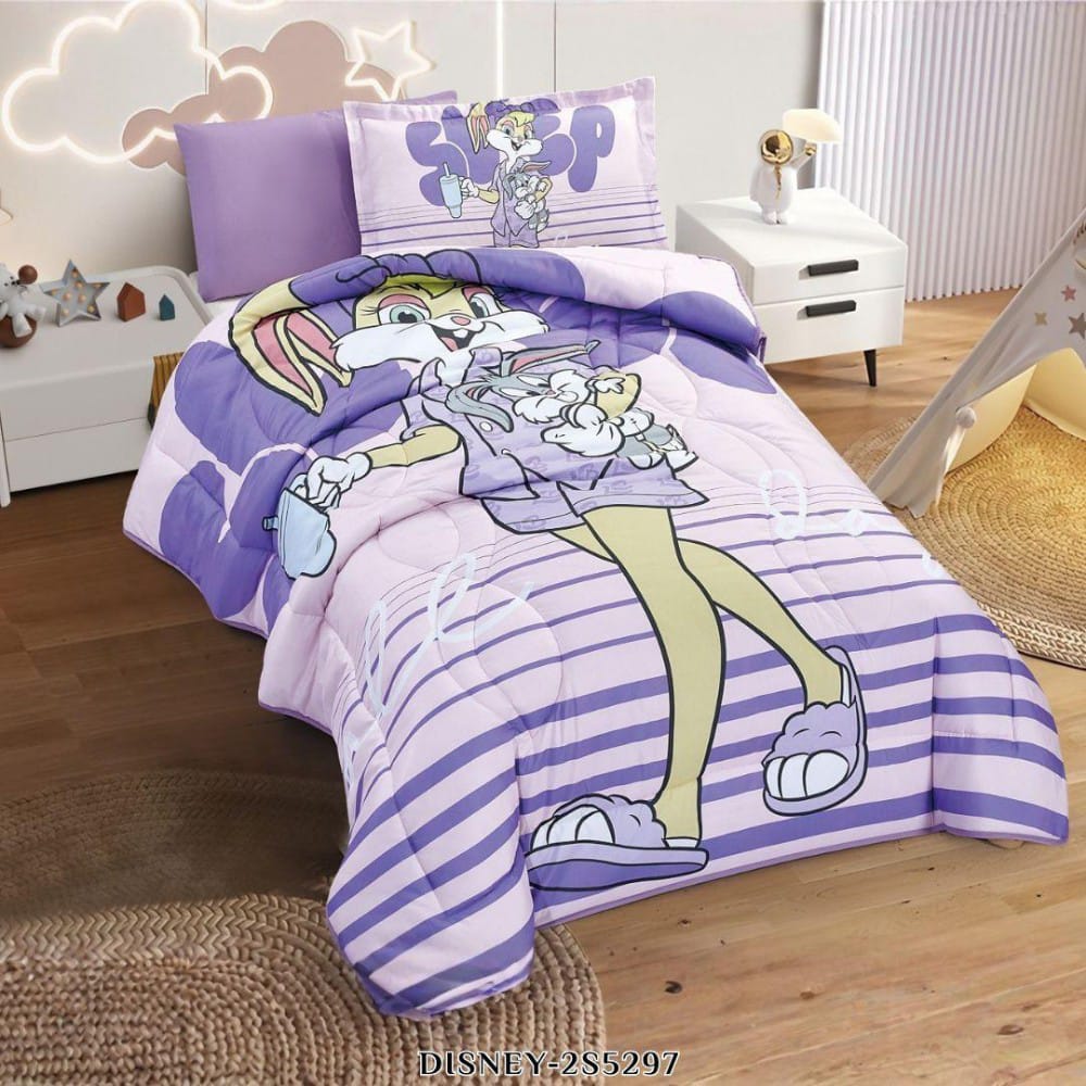 Disney Single Bed Kid's Duvet set 4 - Piece