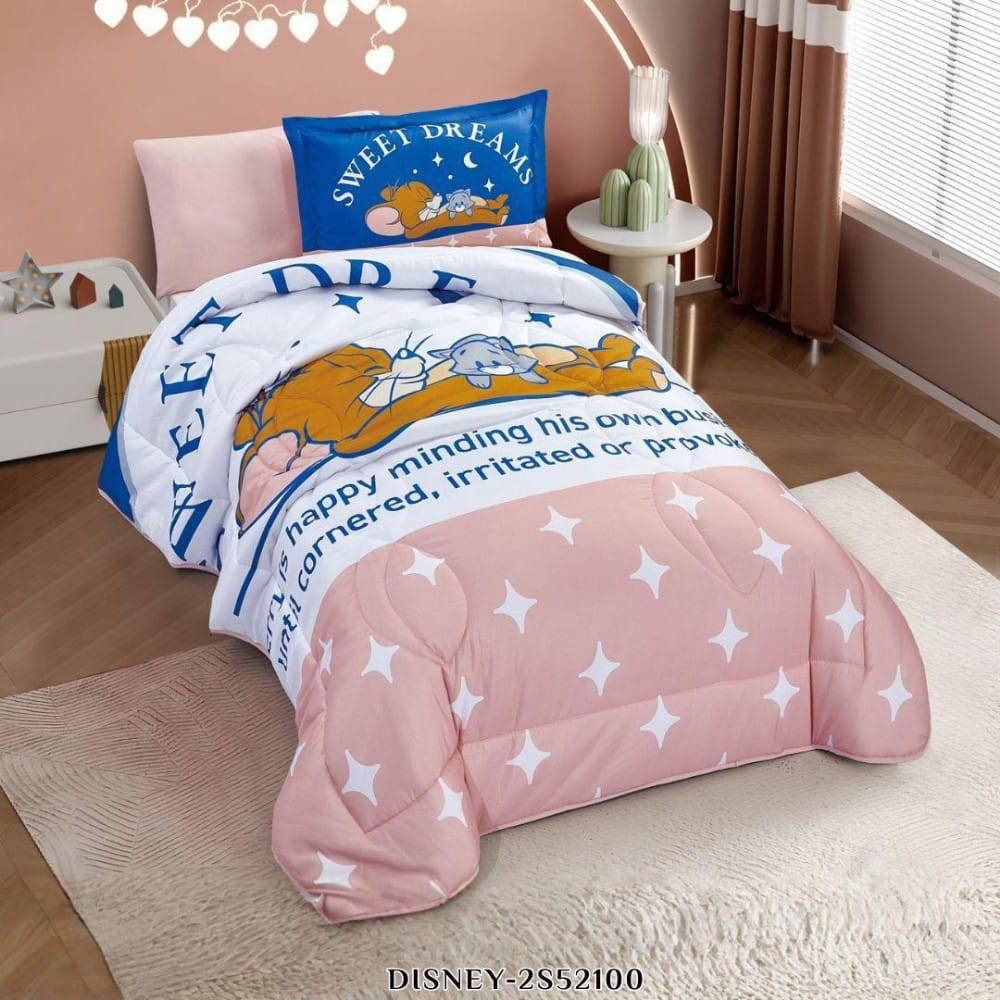 Disney Single Bed Kid's Duvet set 4 - Piece