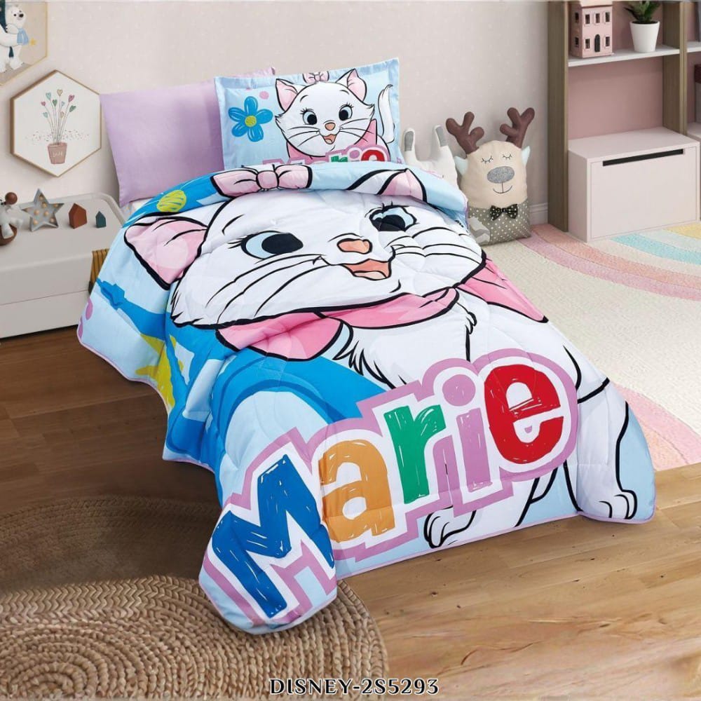Disney Single Bed Kid's Duvet set 4 - Piece