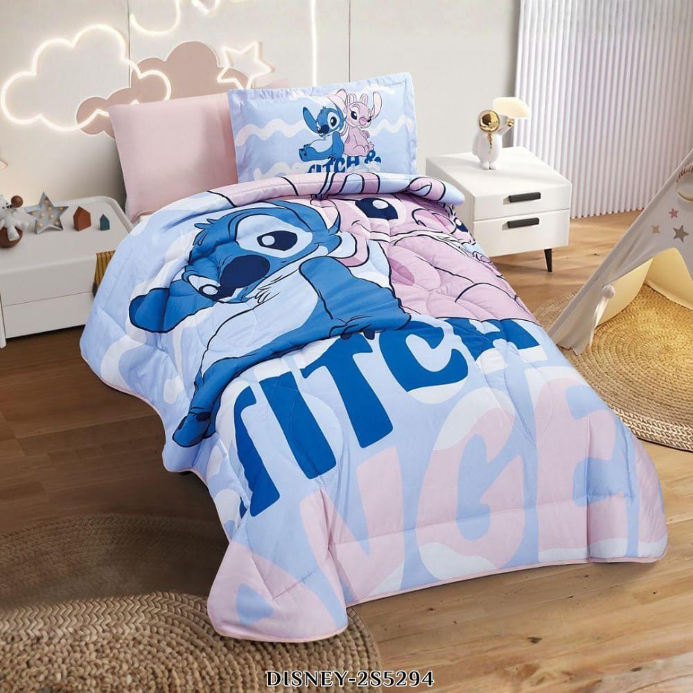 Disney Single Bed Kid's Duvet set 4 - Piece