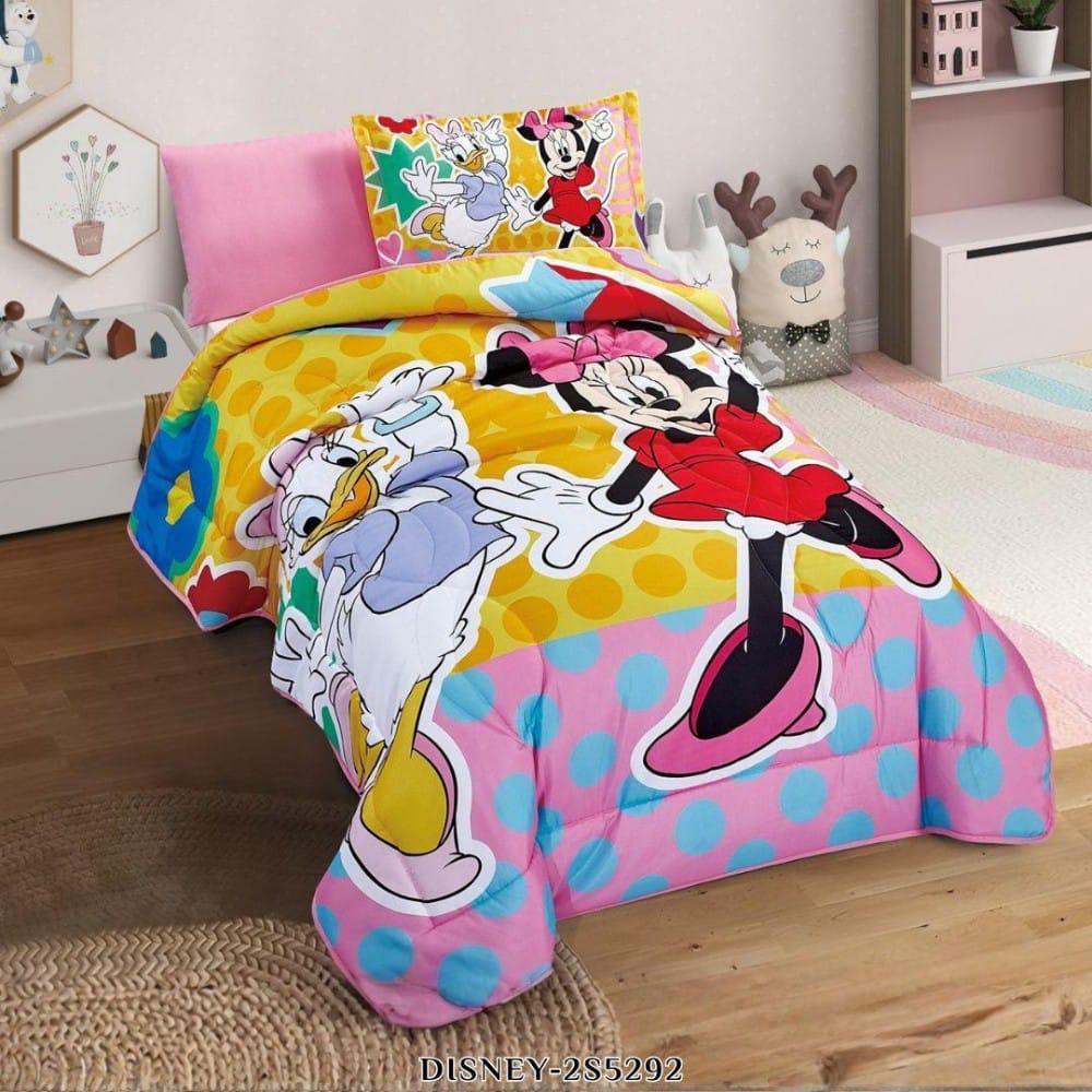 Disney Single Bed Kid's Duvet set 4 - Piece