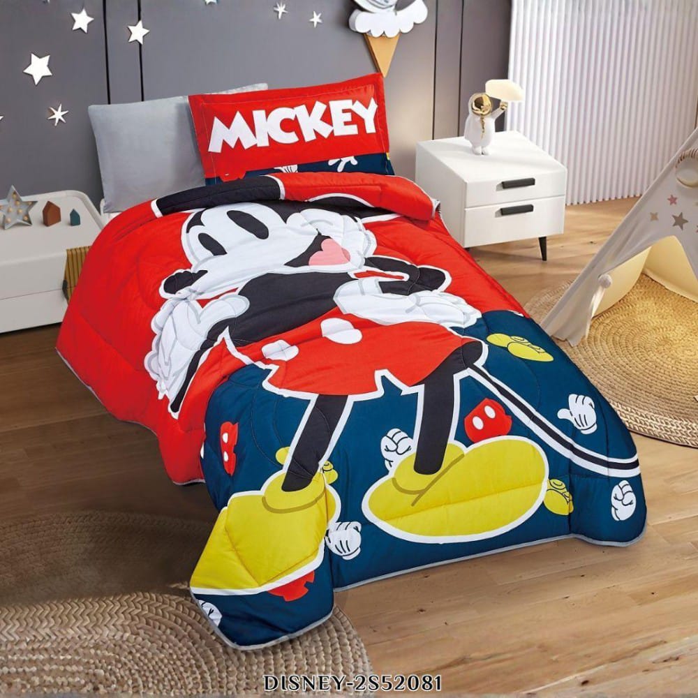 Disney Single Bed Kid's Duvet set 4 - Piece
