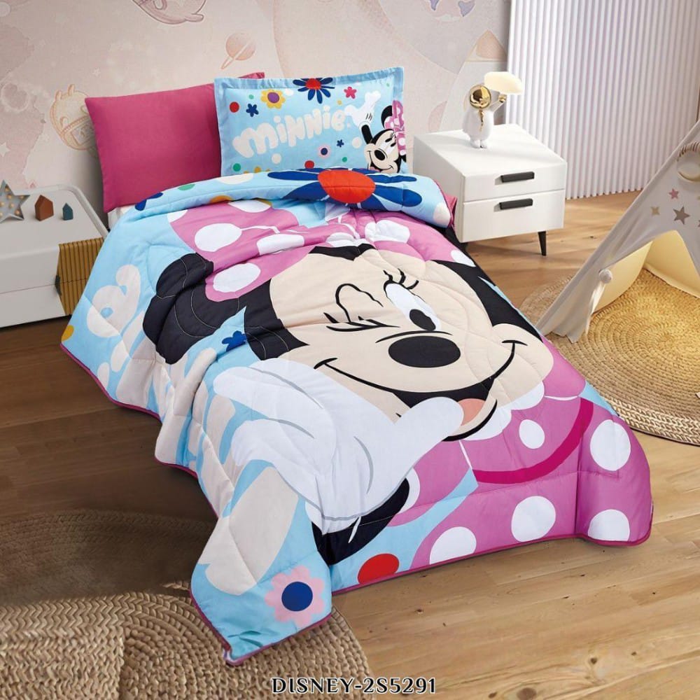 Disney Single Bed Kid's Duvet set 4 - Piece
