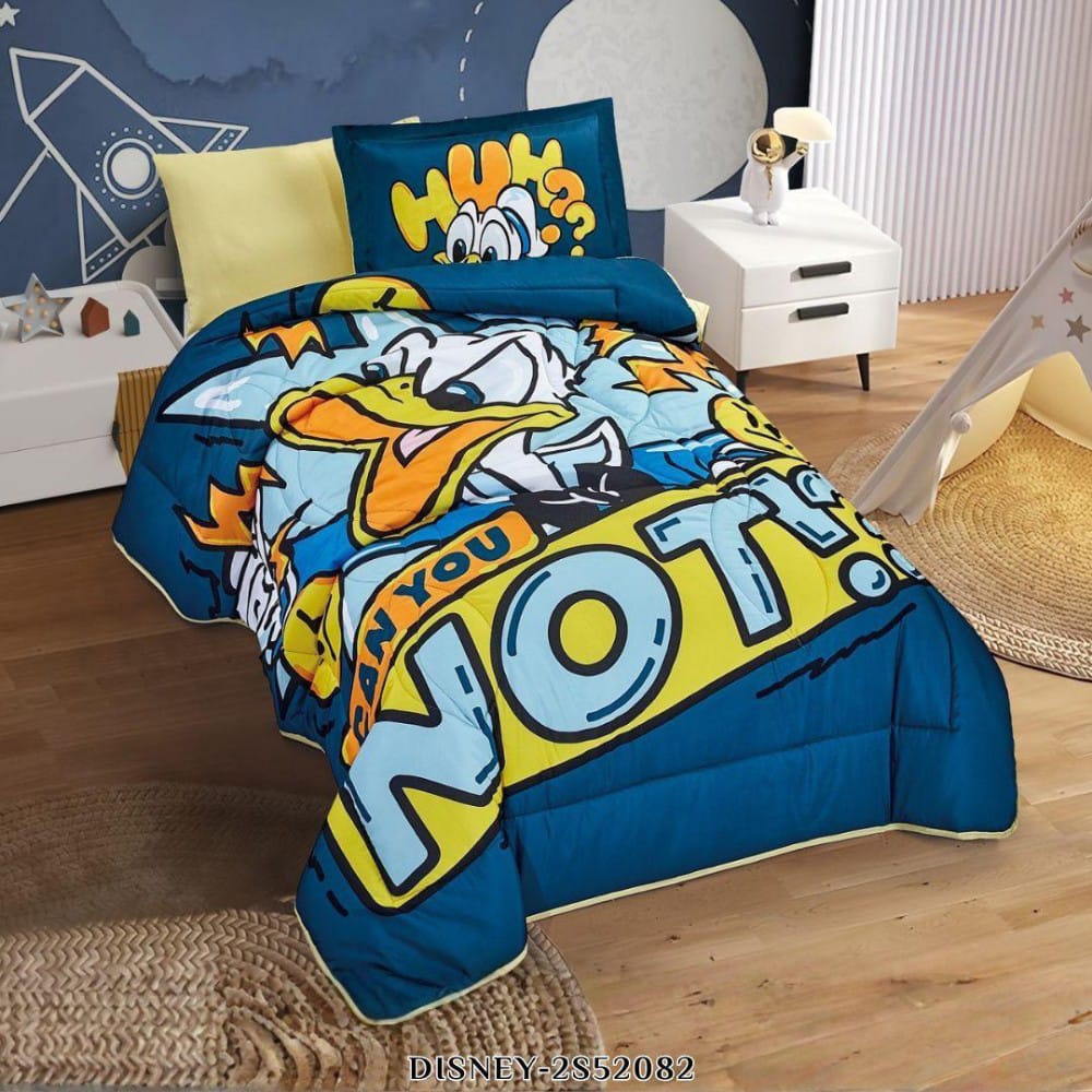 Disney Single Bed Kid's Duvet set 4 - Piece