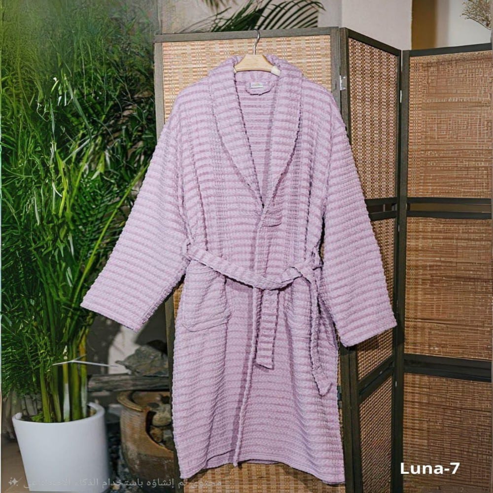 100% Cotton Breathable Bathrobe