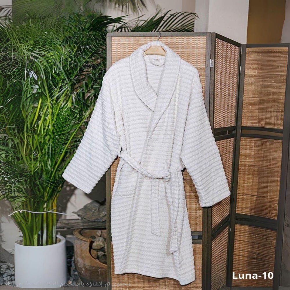 100% Cotton Breathable Bathrobe