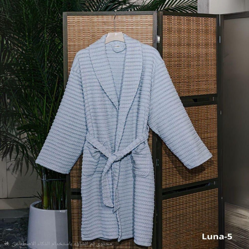 100% Cotton Breathable Bathrobe