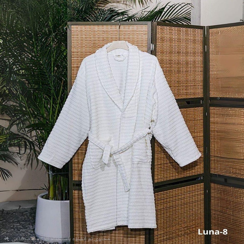 100% Cotton Breathable Bathrobe