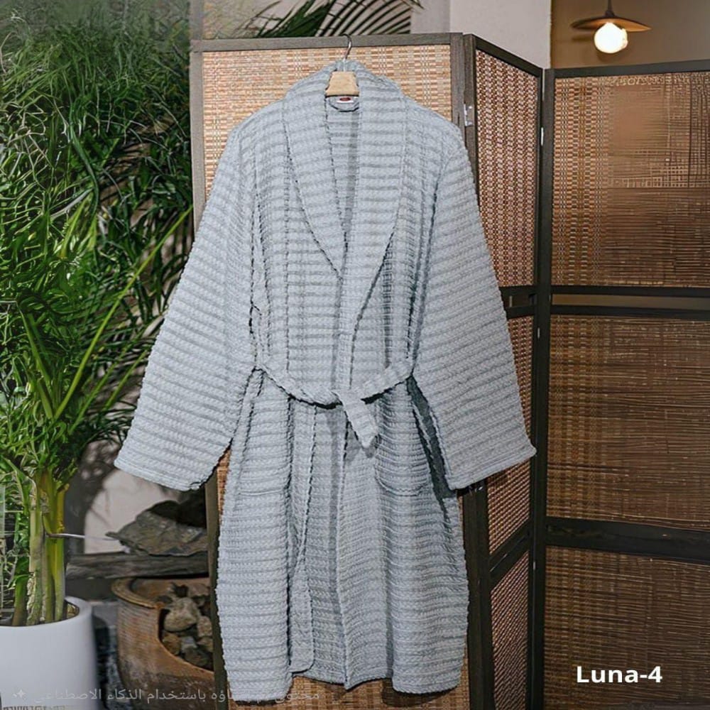 100% Cotton Breathable Bathrobe