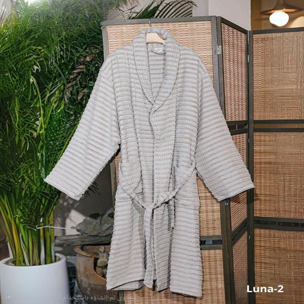 100% Cotton Breathable Bathrobe