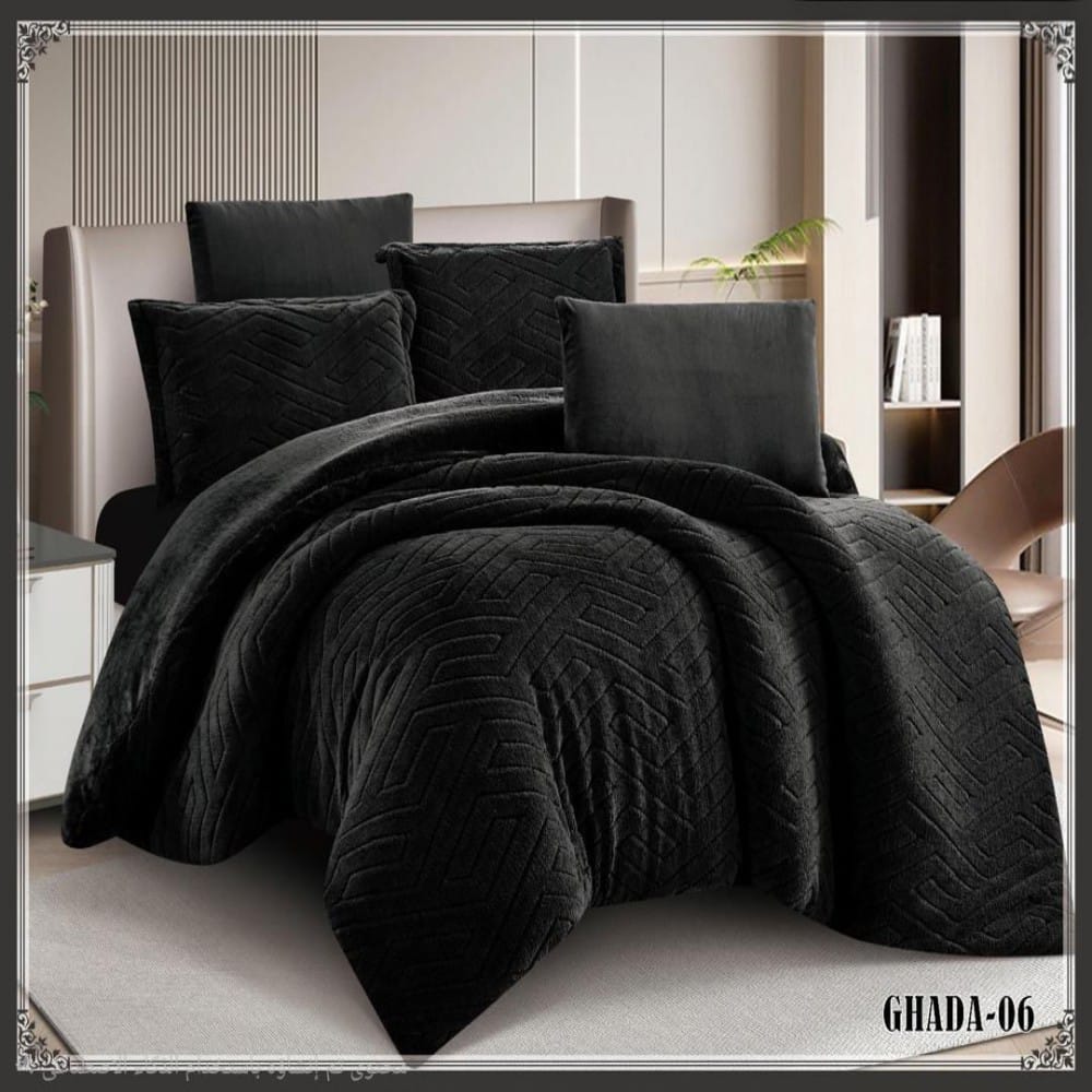 Fur 3D Comforter set 6 - Pieces