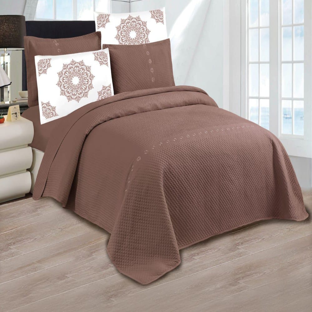 Single Size Compressed Bedspread Duvet set 4 - Piece