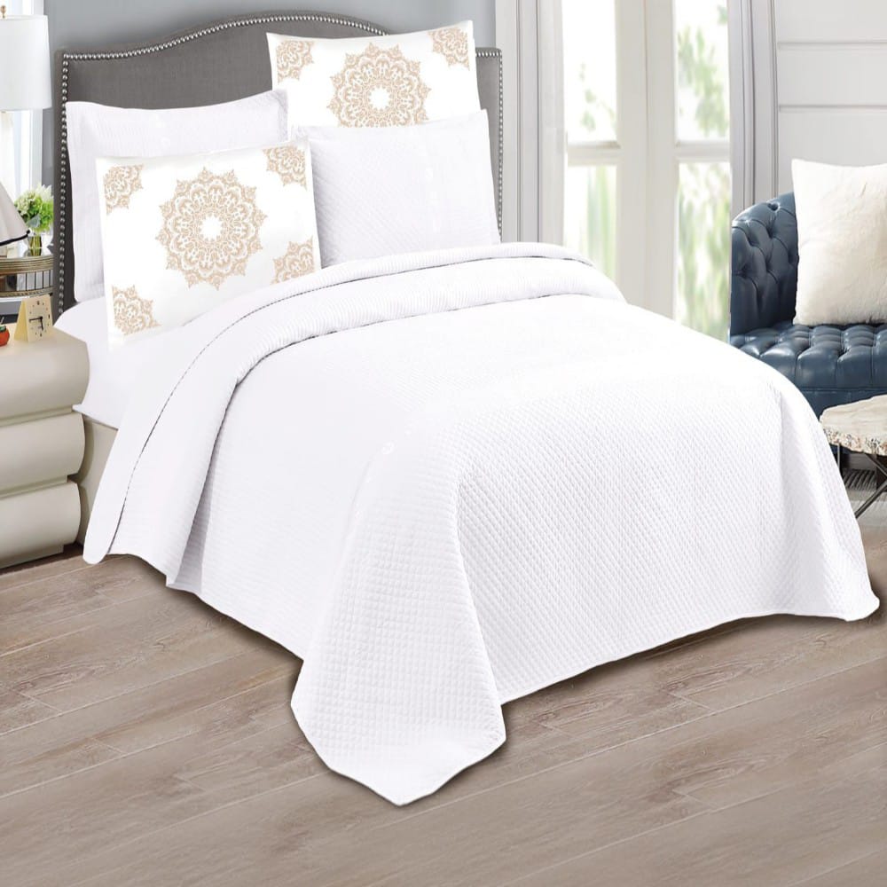 Single Size Compressed Bedspread Duvet set 4 - Piece