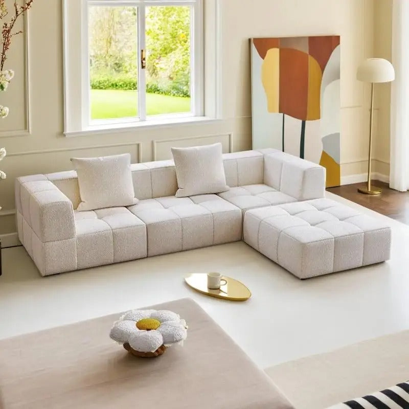 Oversized L Shape Sofa Lazy Modern Living Room Sofa Lounge
