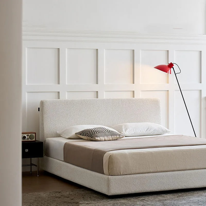 Cute Soft Aesthetic Modern Designer Unique Chinese Style Clear Bed